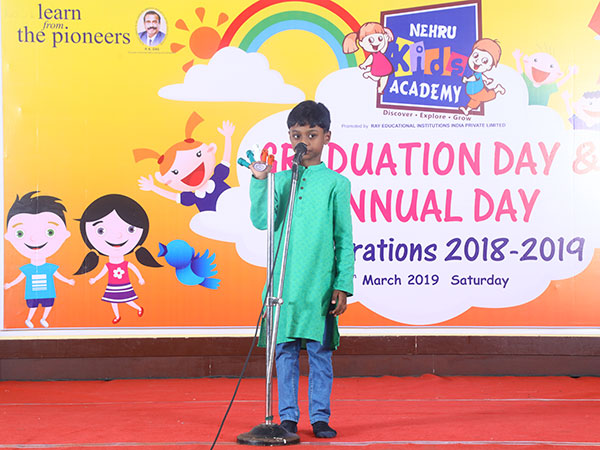 Nehru Kids Academy - Annual Day & Graduation Day Celebrations 2019 - Kovaipudur