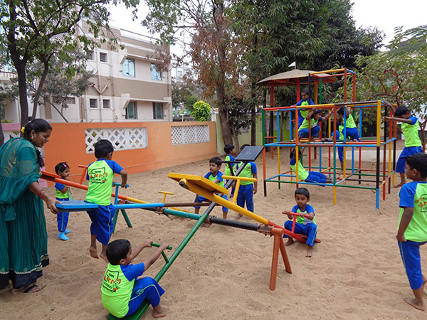 Traffic Park Field Trip - Nehru Kids Academy - Kovaipudur